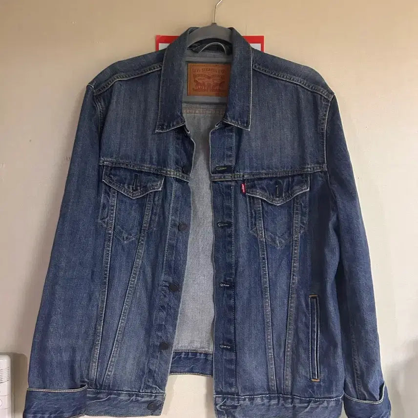 [BUNJANG] Levi's Denim Red Tab Trucker Jacket / 리바이스 데님 레드탭 트러커 자켓 청자켓