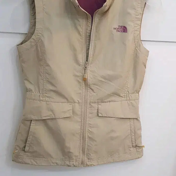 [BUNJANG] The North Face Women's Beige Vest Size S / 노스페이스 여성 베이지색 조끼85(S)사이즈