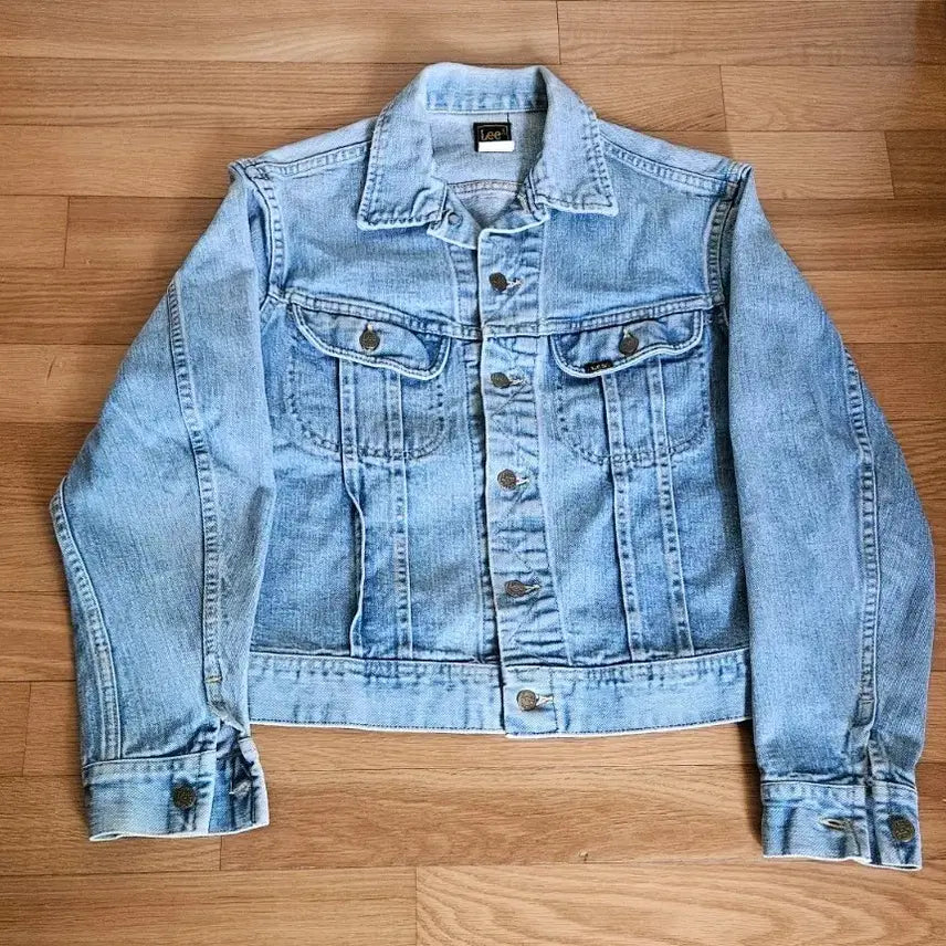 [BUNJANG] Lee Riders 87's USA Black Label Crop Denim Jacket / Lee Riders PATD-153438  크롭자켓
