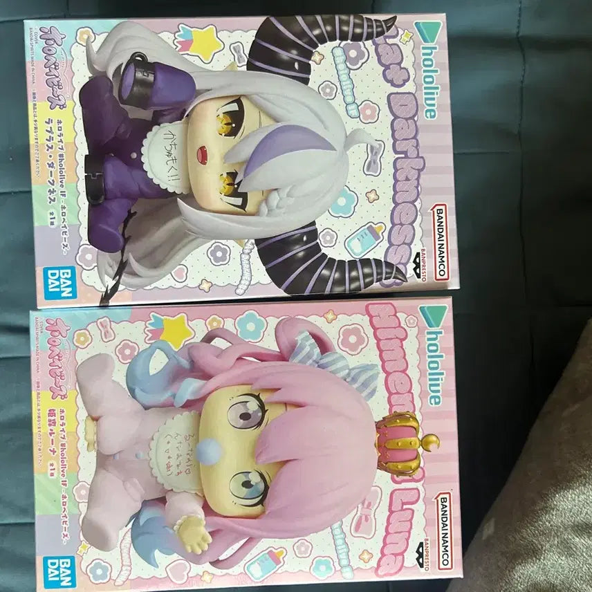 [BUNJANG] Hololive Luna/Laplace Baby Figure Bundle Set (Sealed) / (미개봉) 일괄 홀로라이브 루나/라플라스 베이비 피규어