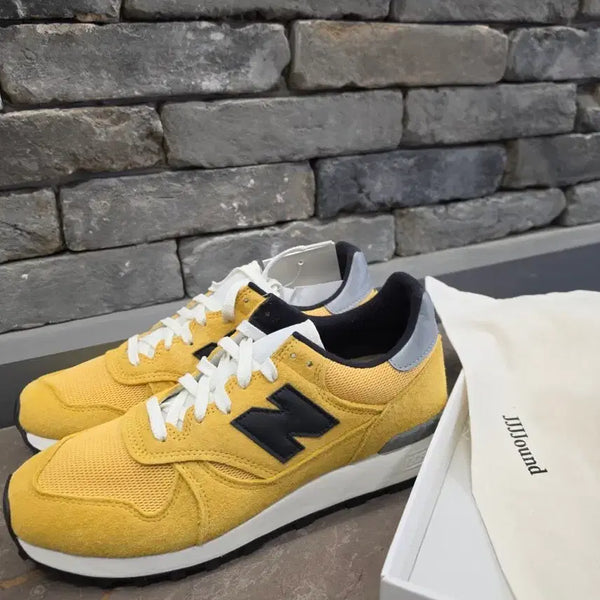 [BUNJANG] JOWOOUND x New Balance 475 Yellow Sneakers / [275]자운드 뉴발란스 475 옐로우