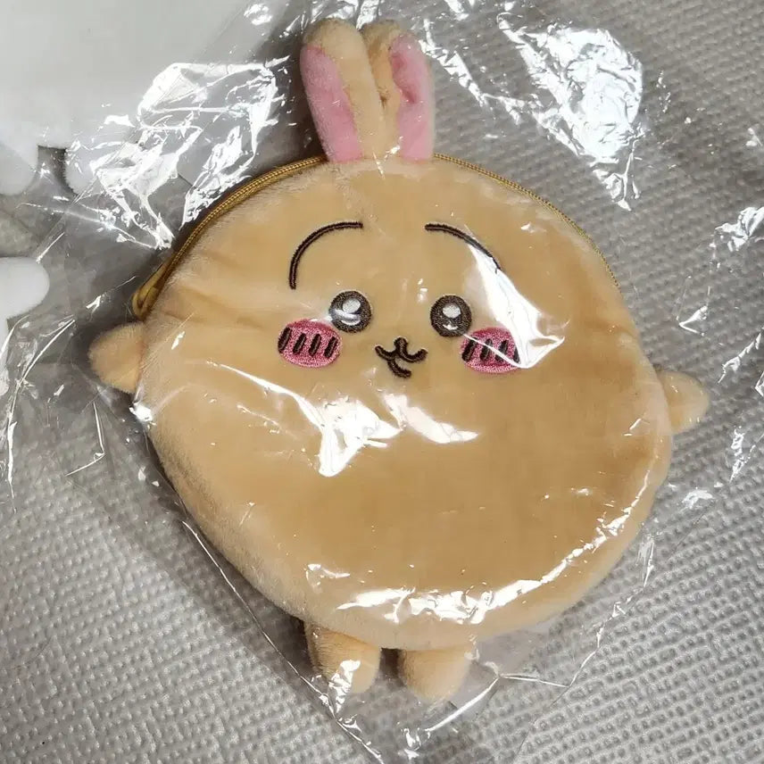 [BUNJANG] Monchou Usagi Round Pouch / 먼작귀 우사기 둥근 파우치