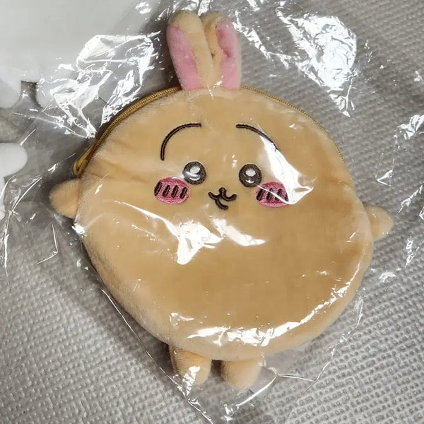 [BUNJANG] Monchou Usagi Round Pouch / 먼작귀 우사기 둥근 파우치