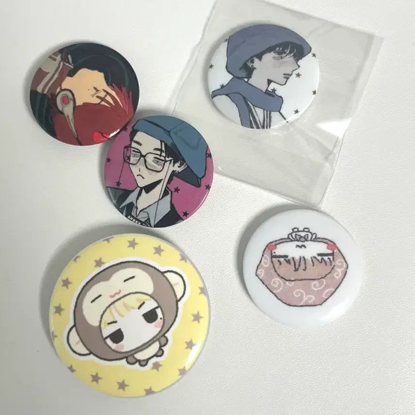 [BUNJANG] Bundle Set BoyNextDoor Fan-made Ginger Ongsim Numi Pin Button Riu Myungjae TaeSan Photocard / 일괄) 보넥도 비공굿 진저님 옹심님 눔이님 핀버튼 리우 명재현 태산 포카