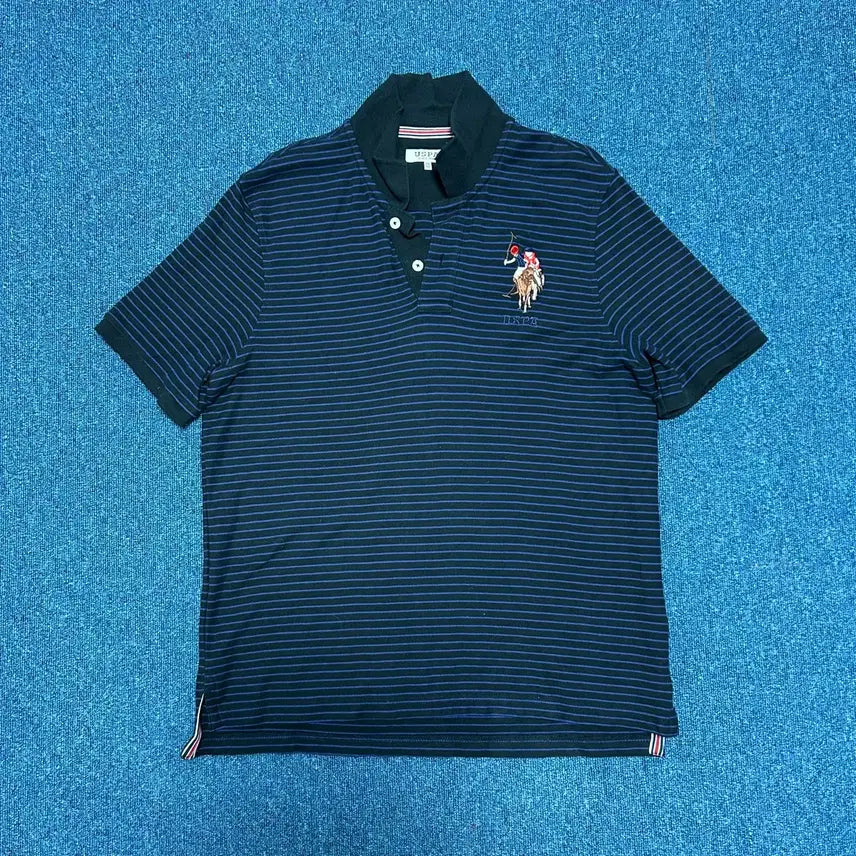 [BUNJANG] US Polo Assn. Big Pony Short Sleeve Polo Shirt Size 110 / us폴로 빅포니 반팔 카라티 110