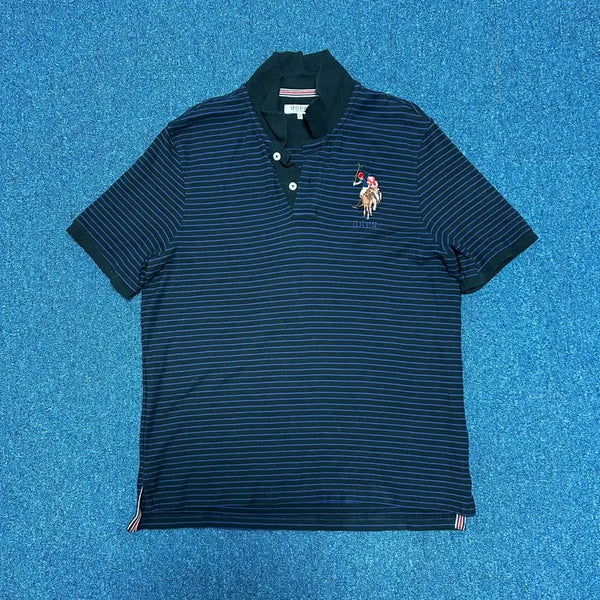 [BUNJANG] US Polo Assn. Big Pony Short Sleeve Polo Shirt Size 110 / us폴로 빅포니 반팔 카라티 110