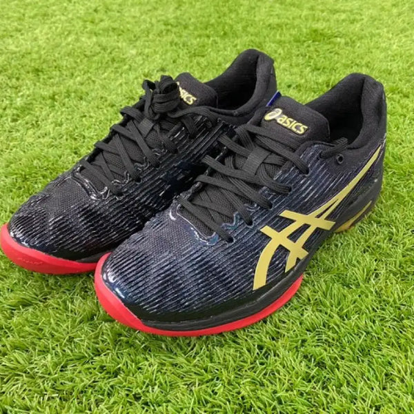[BUNJANG] ASICS Gel-Solution Speed FF BLACK Tennis Shoes (Women's, 250) / 아식스 테니스화 젤 솔루션 스피드 FF BLACK 250