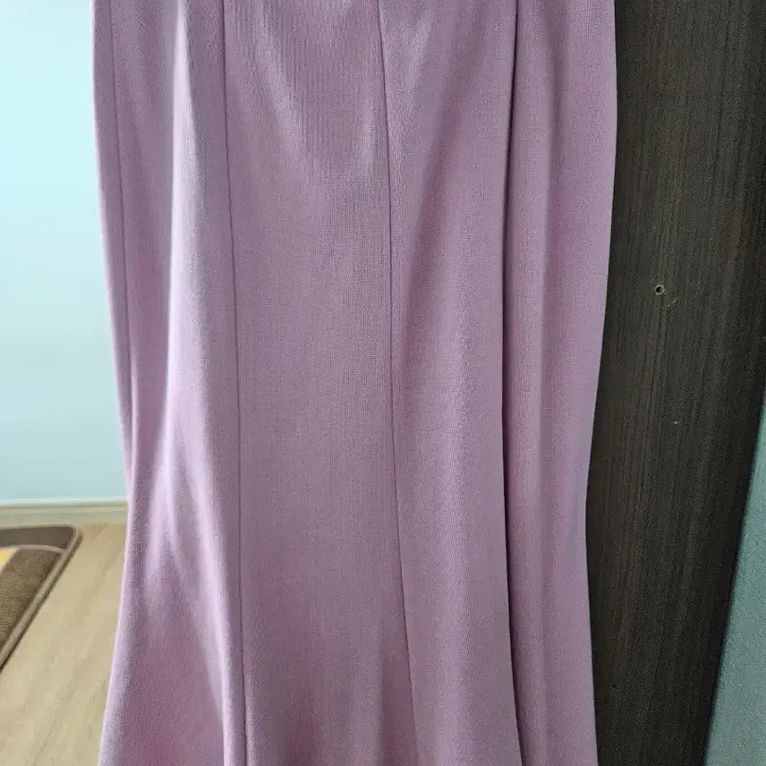 [BUNJANG] Arte Pink Knit Flare Skirt / 아르떼 핑크 니트 플레어 스커트 55