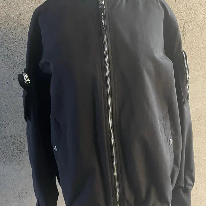 [BUNJANG] Black Jumper Jacket / 블랙 점퍼