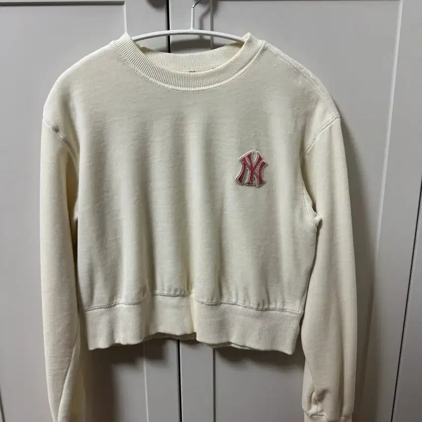 [BUNJANG] MLB Cropped Sweatshirt / mlb 엠엘비 크롭 맨투맨
