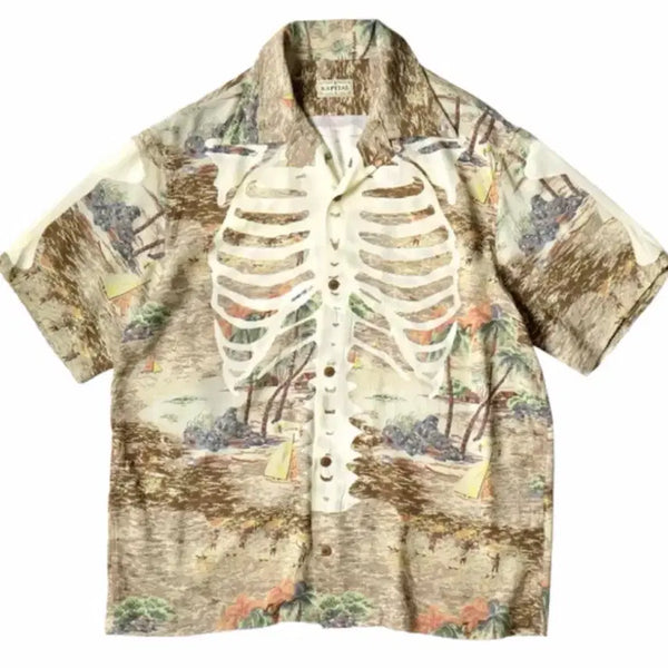 [BUNJANG] Kapital Kamé Hamé Ha Bon Aloha Shirt / 캐피탈 카메하메하 본 알로하 셔츠