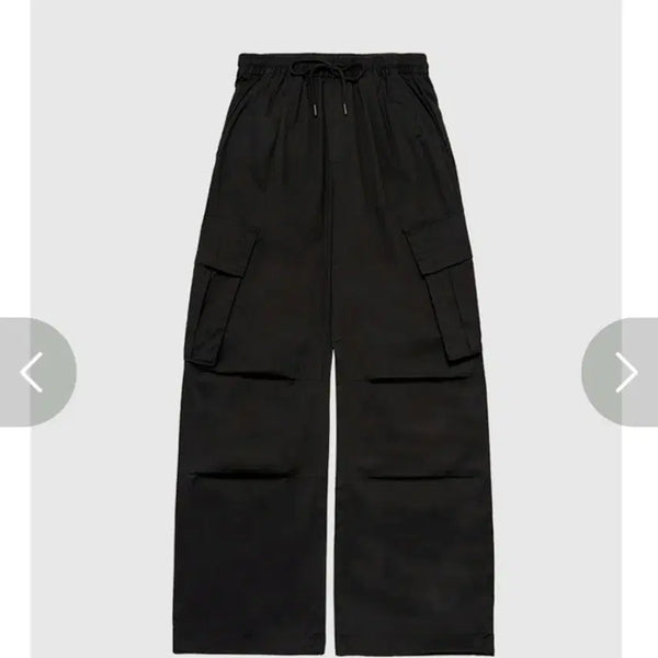 [BUNJANG] Hanten Cotton Cargo Wide Pants / [새상품]행텐코튼카고와이드팬츠