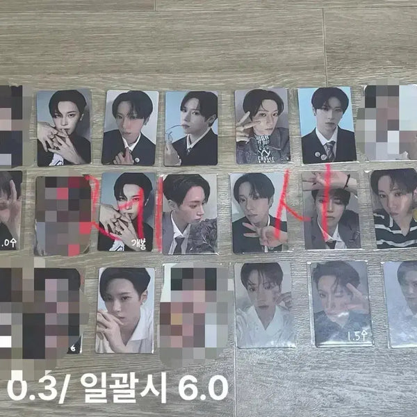 [BUNJANG] Album Unreleased Photocard / 알디원 포카등등 판매