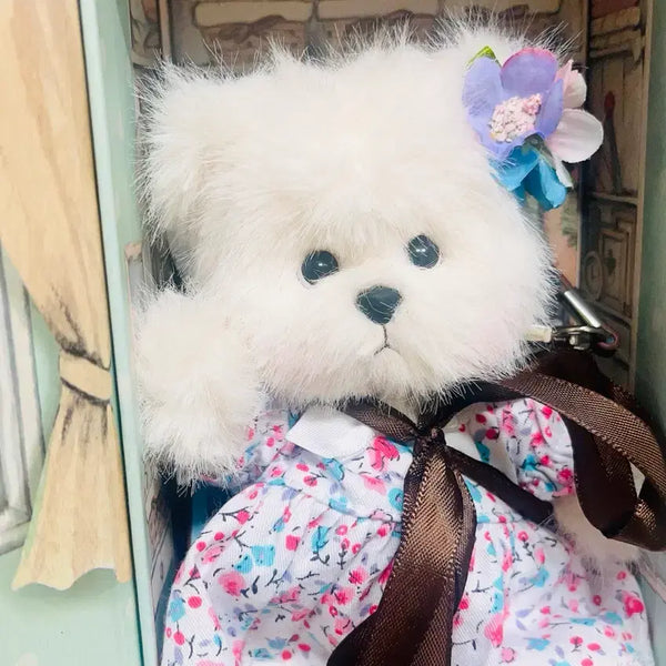 [BUNJANG] Teddy Tales Lena Bear Forget-Me-Not XS Keyring / 테디테일즈 레나베어 물망초  xs키링 저렴하게 판매합니다.
