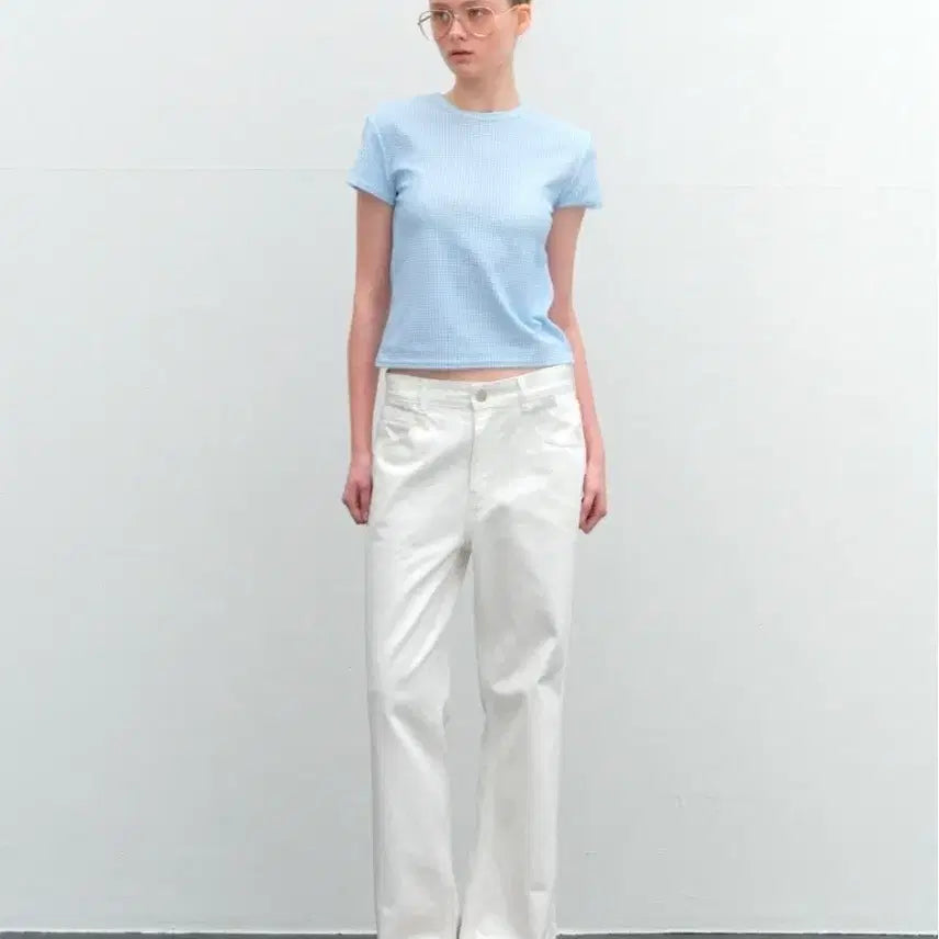[BUNJANG] PONYTAIL Bella Loose-Fit Jeans (White) / (L)포니테일 BELLA Loose- fit Jeans