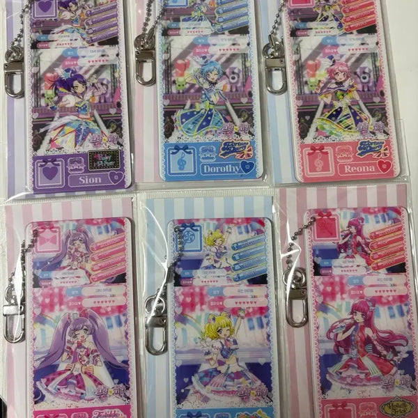 [BUNJANG] Pripara 10th Anniversary Pop-up Ticket Keychain Bundle Set / 프리파라 10주년 팝업 티켓 키링 전체 일괄 원가양도