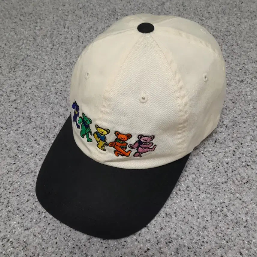 [BUNJANG] thisisneverthat x Grateful Dead Ball Cap (Ivory/Black) / 디스이즈네버댓 x 그레이트풀데드 볼캡 (아이보리/블랙)