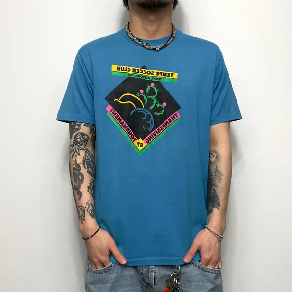 [BUNJANG] 80s Sunbelt Single Stitch T-Shirt Made in USA / 80s SUNBELT 빈티지 싱글스티치 티셔츠 made in USA
