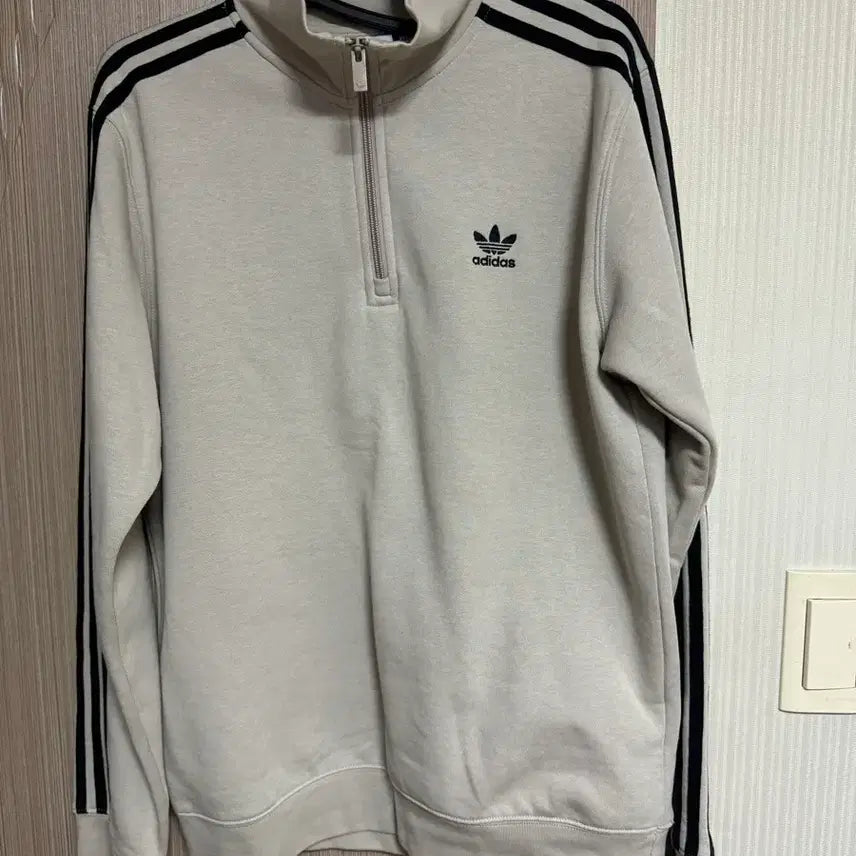 [BUNJANG] Adidas Half-Zip Sweatshirt M / 아디다스 하프집업 M