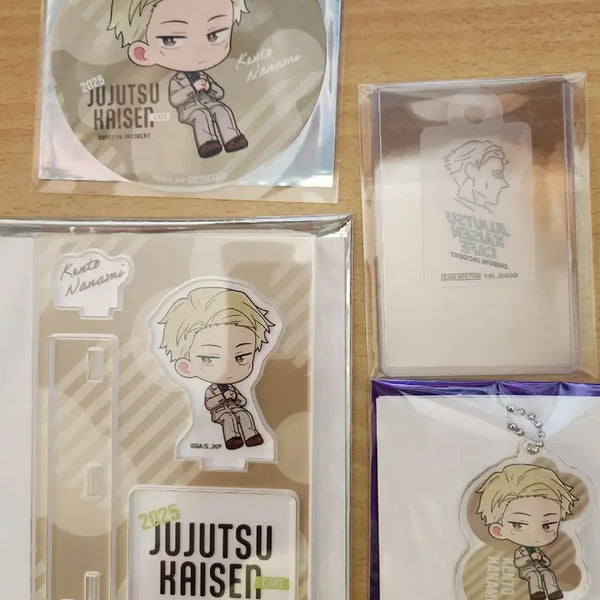 [BUNJANG] Jujutsu Kaisen Nanami Kento 2025 Cafe Goods Set / 주술회전 나나미 켄토 2025 카페 굿즈 세트