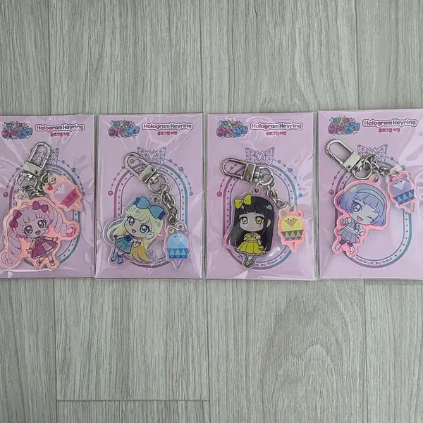 [BUNJANG] Billlie Aiirfii Hologram Keychain Bundle Set / 비밀의 아이프리 홀로그램 키링 일괄