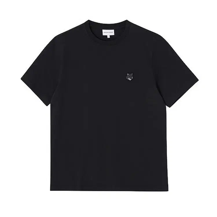 [BUNJANG] Maison Kitsuné Black Short Sleeve T-Shirt / 메종 블랙 반팔 M, L