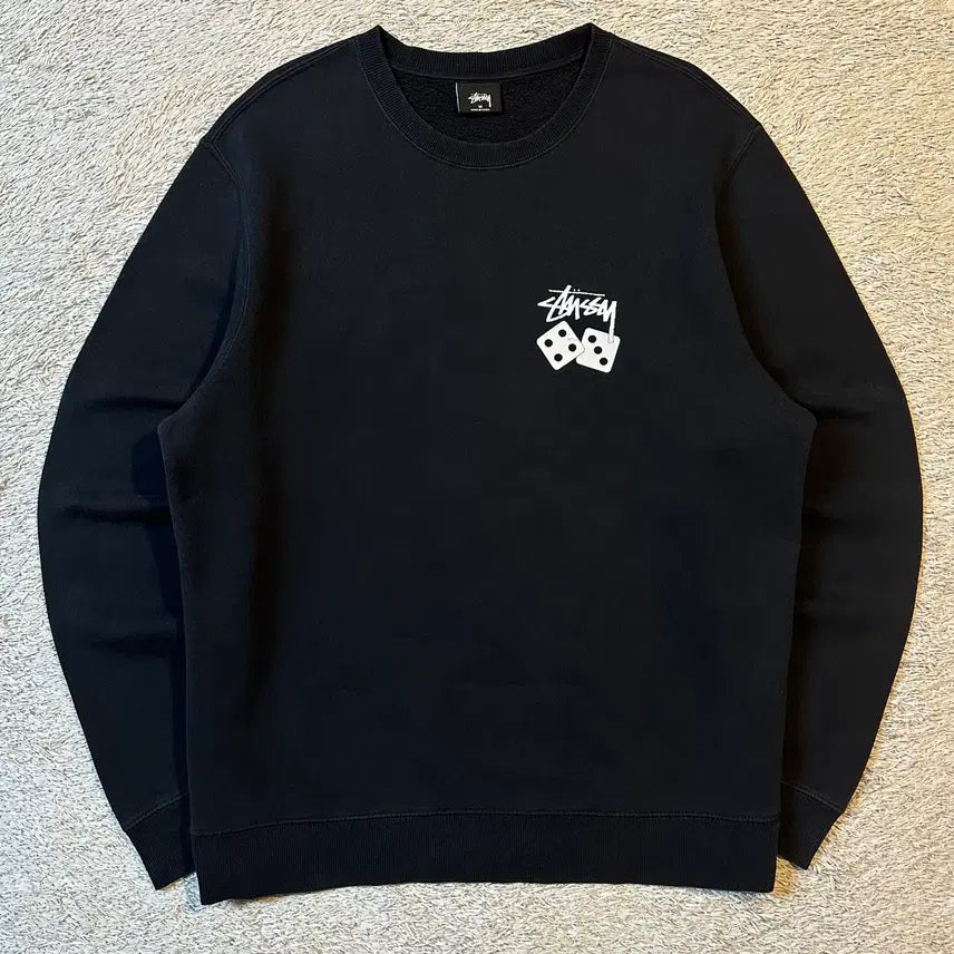 [BUNJANG] Stussy Dice Sweatshirt Black M / [M] 스투시 STUSSY 다이스 맨투맨 블랙