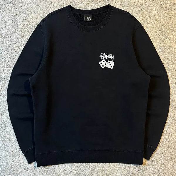 [BUNJANG] Stussy Dice Sweatshirt Black M / [M] 스투시 STUSSY 다이스 맨투맨 블랙