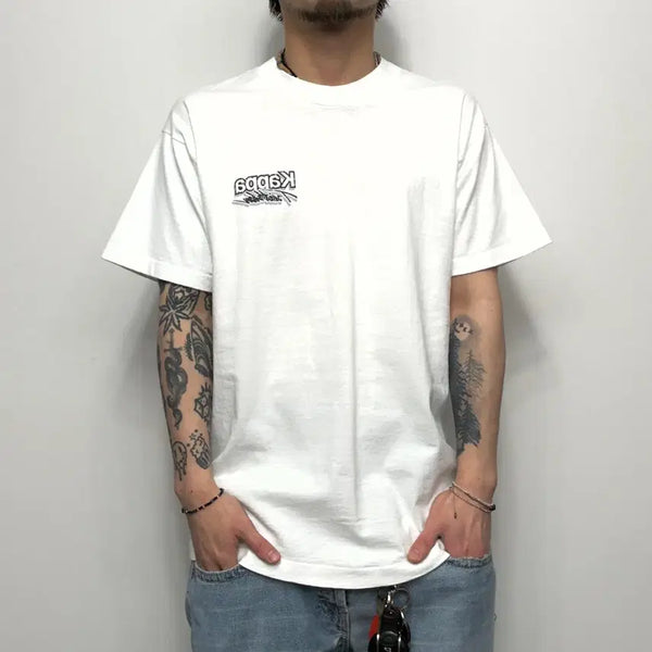 [BUNJANG] 90s Fruit of the Loom Kappa Single Stitch T-Shirt / 90s 프룻오브더룸 KAPPA 빈티지 싱글스티치 반팔티