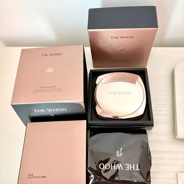 [BUNJANG] The History of Whoo Cheonyuldan Hwayul Signature Cushion SPF 35 PA++ (No. 21) - Foundation + Refill / 더후 천율단 화율 시그니처 쿠션 21호 (본품+리필)