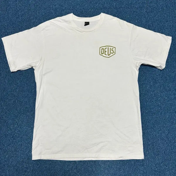 [BUNJANG] Deus Ex Machina Seoul Short Sleeve T-Shirt XL / 데우스 서울 반팔 티셔츠 XL