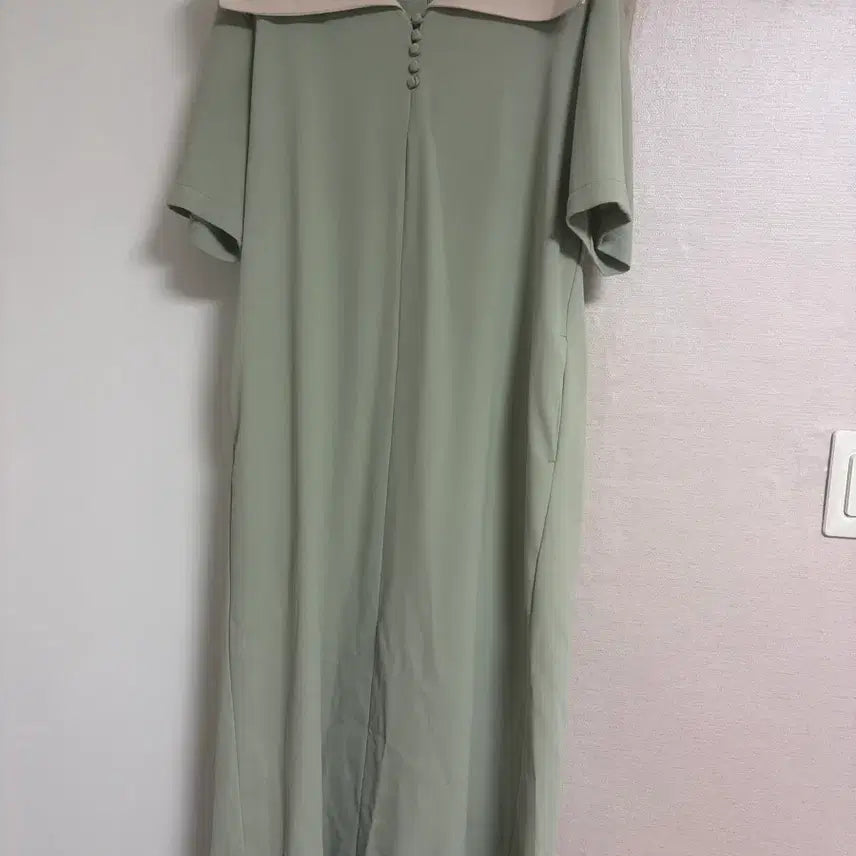 [BUNJANG] Celeb Shop Mint Spandex Long Dress Size 66 / 셀렙샵 민트 스판 롱원피스 66싸이즈