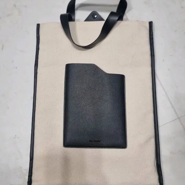 [BUNJANG] Funnymade Canvas Tote Bag - Ivory / 퍼니메이드 캔버스 토트백 아이보리