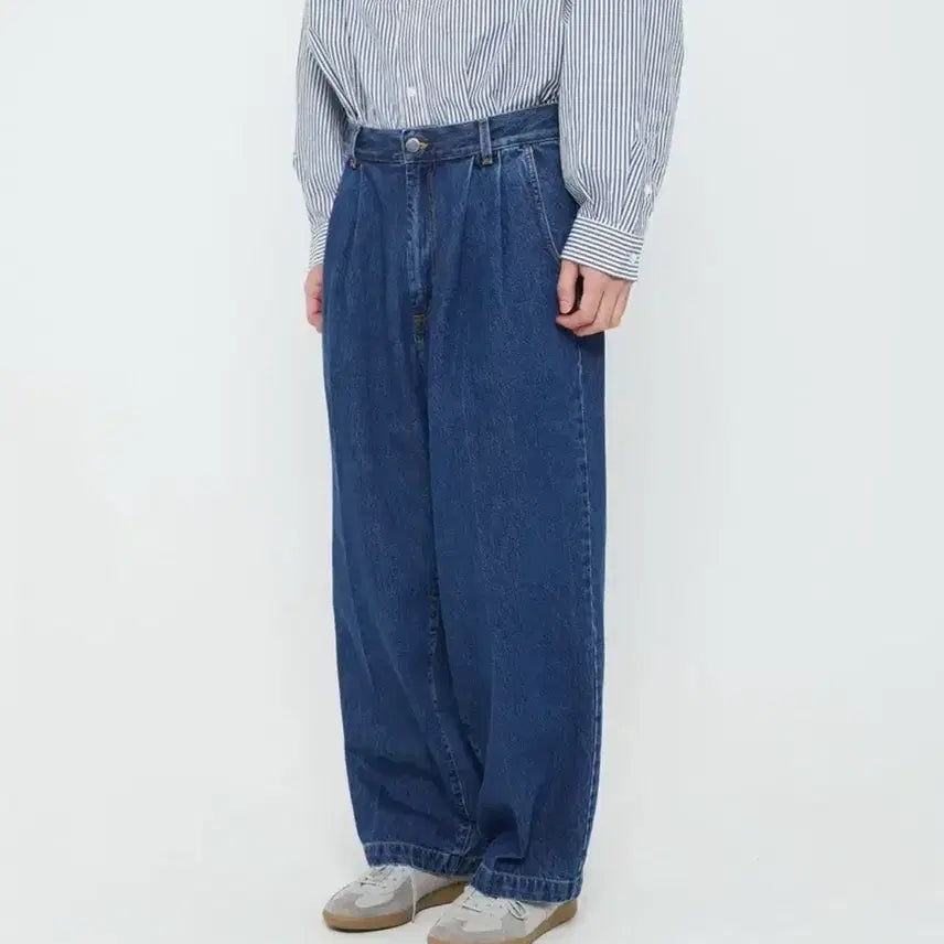 [BUNJANG] MFPENN Big Jean Washed Blue Jeans Size S / mfpen 비거진 워시드 블루 S사이즈 판매