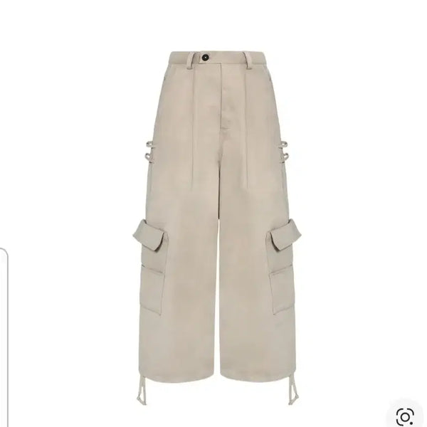 [BUNJANG] Kamien Kangaroo Cargo Pants Beige / 카미엔 캥거루 카고팬츠 베이지