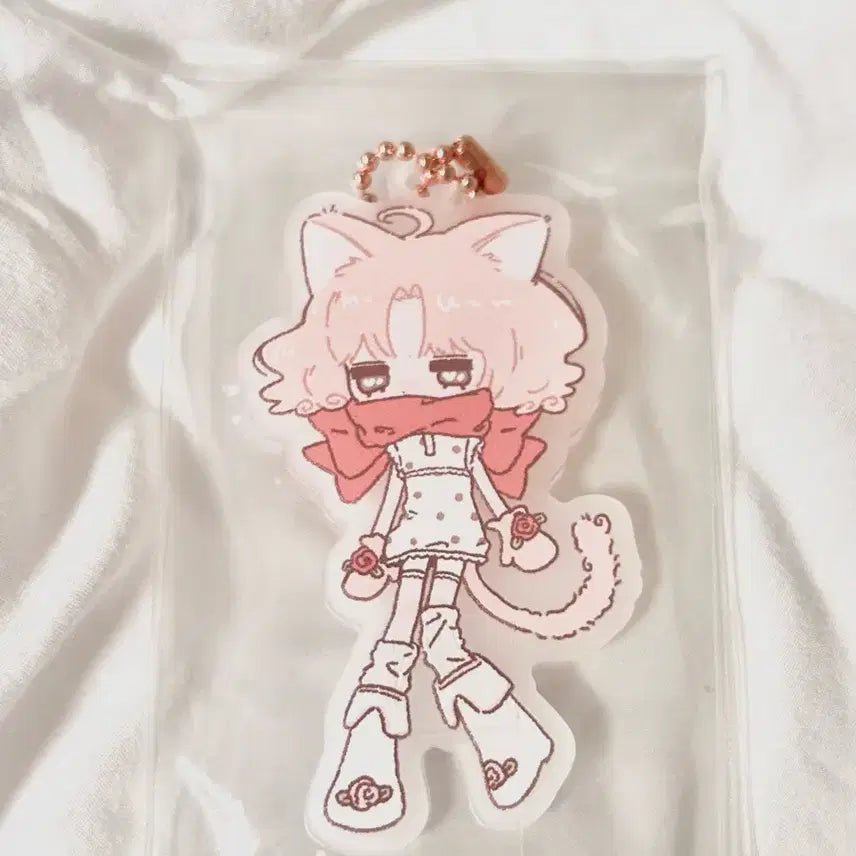 [BUNJANG] Yenpoppo Rosy Keyring / 연포포님 로지 키링