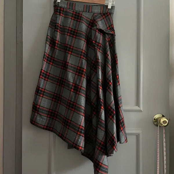 [BUNJANG] Vivienne Westwood Plaid Long Skirt Size 38 / 비비안웨스트우드 스커트 38사이즈