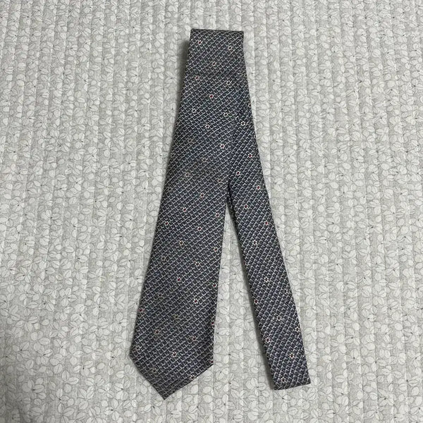 [BUNJANG] Andz Flower Pattern Tie / [앤드지] 플라워 패턴 넥타이
