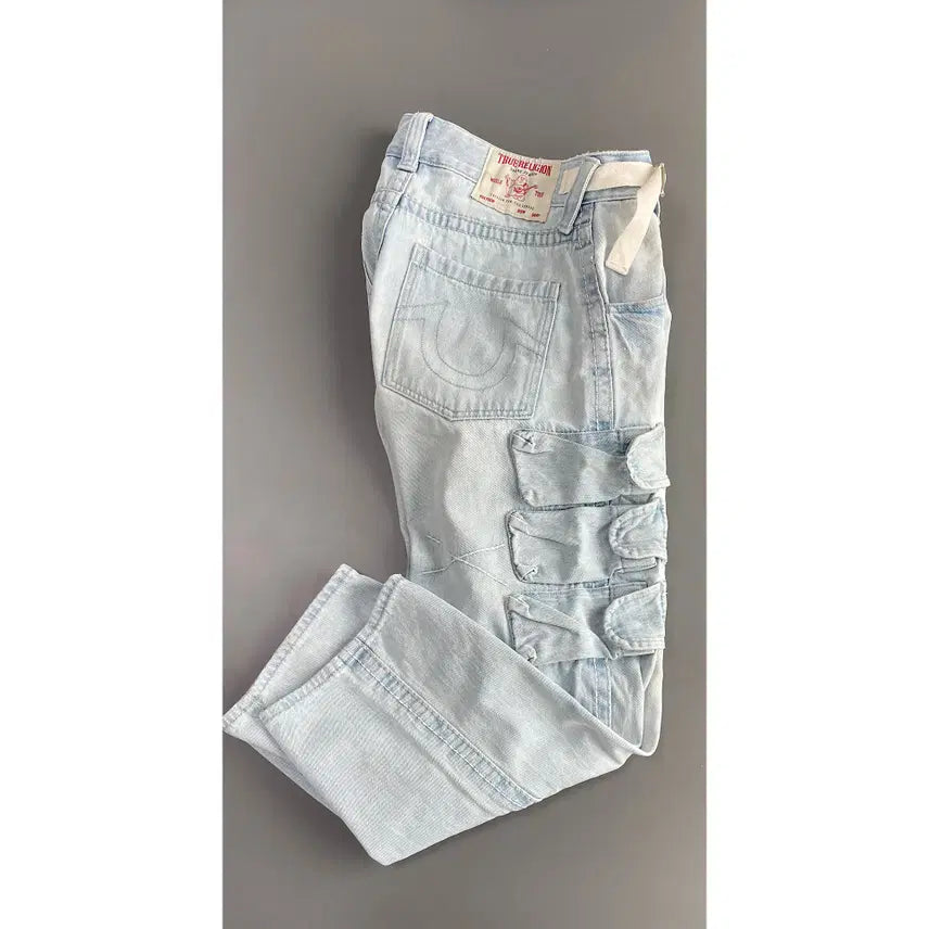 [BUNJANG] True Religion Bullet Pocket Denim Pants - Medium / [M] 트루릴리전 불렛 포켓 데님 팬츠