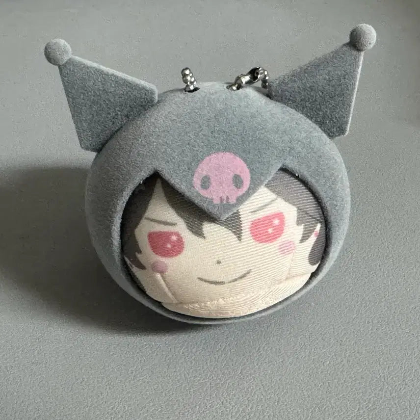 [BUNJANG] Ensemble Stars! Rei Sakuma x Sanrio Kuromi Manju Plush / 앙스타 사쿠마 레이 산리오 쿠로미 만쥬