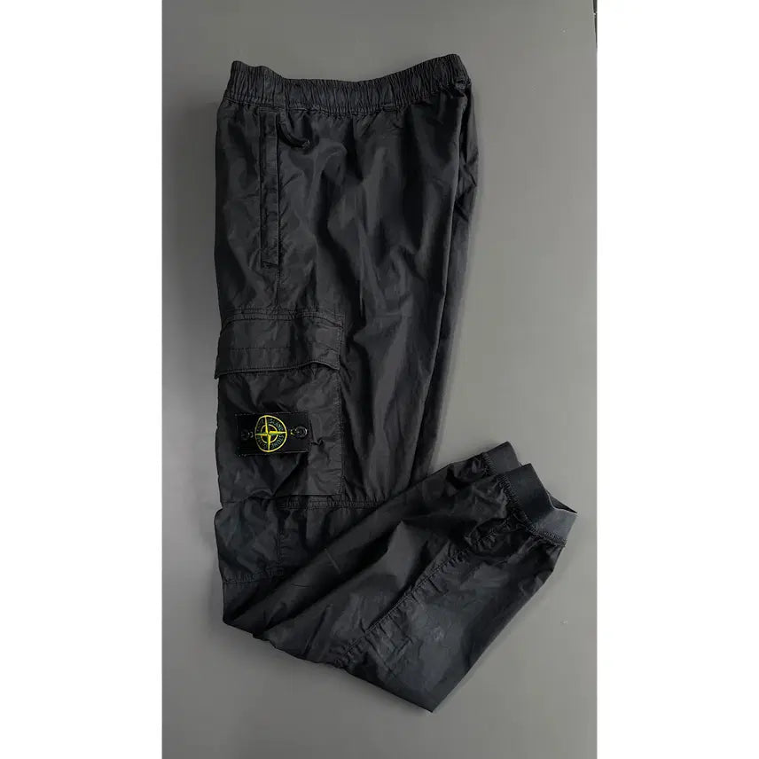 [BUNJANG] Stone Island Embroidered Badge Garment Dyed Stretch Cargo Jogger Pants / [30] 스톤아일랜드 자수와펜 가먼트다이 스트레치 카고 조거 팬츠