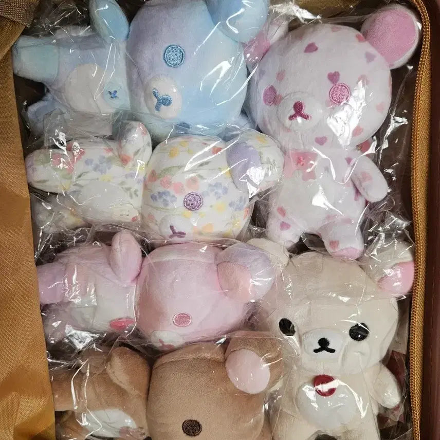 [BUNJANG] Rilakkuma Korilakkuma 20th Anniversary 1+5 Color Full Set & Other Series Plush Toys / 코리락쿠마 20주년 1+5 color 풀세트 및 다른 시리즈 인형 세트