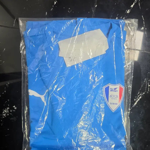 [BUNJANG] Suwon Samsung Bluewings Logo Jersey T-Shirt / 수원 삼성 블루윙즈 로고 저지티