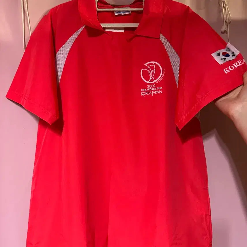[BUNJANG] 2002 World Cup Korea National Team Short Sleeve Jersey / 2002 월드컵 유니폼 반팔 새상품 코리아 대장 반팔티