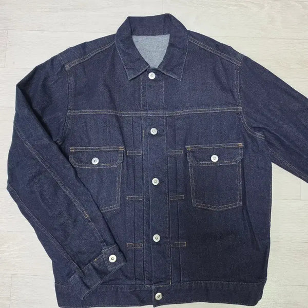 [BUNJANG] Indigo Denim Trucker Jacket / [L]2세대 트러커 자켓 청자켓 인디고
