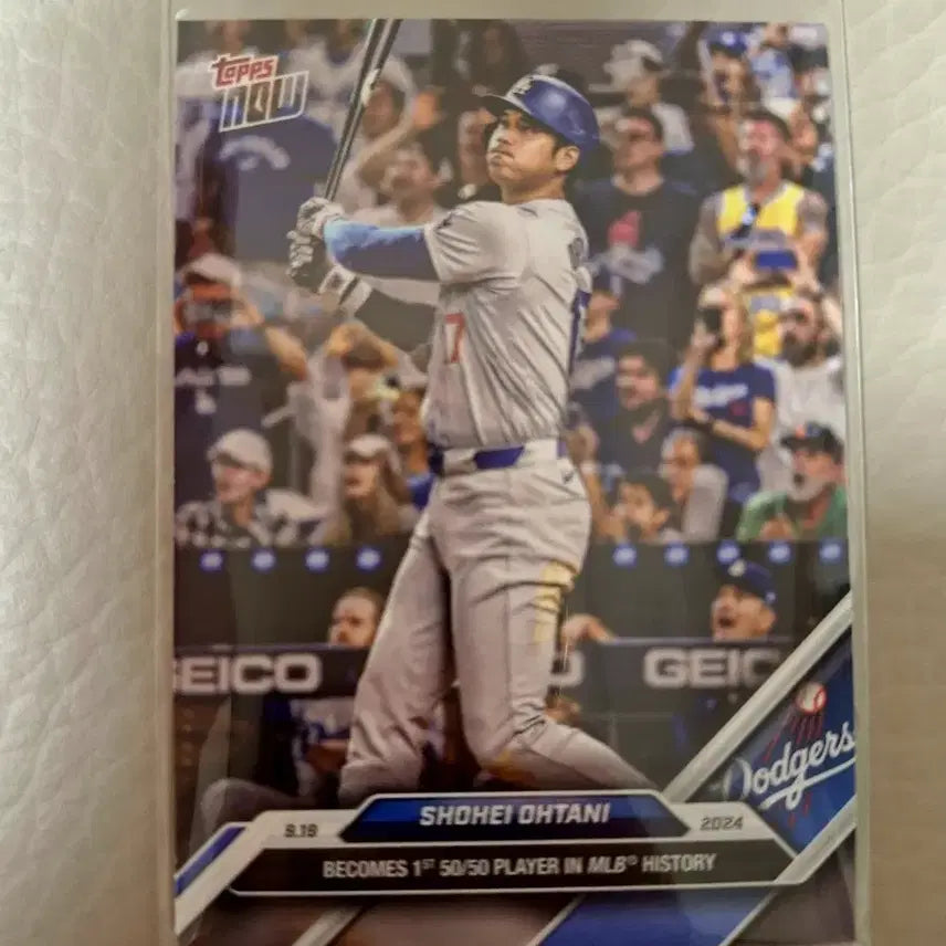 [BUNJANG] Topps NOW Shohei Ohtani 50 Home Run 50 Stolen Base Card / Topps NOW 오타니 쇼헤이 50홈런 50도루카드