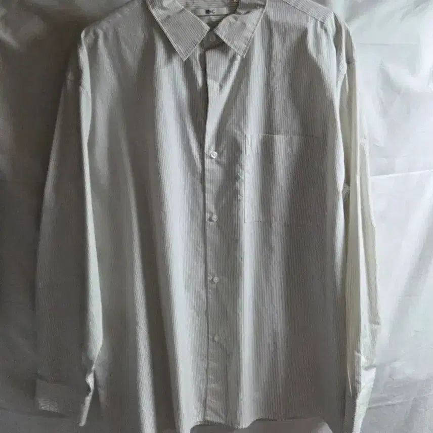 [BUNJANG] Uniqlo C Striped Shirt XL / 유니클로 C 스트라이프 셔츠 XL 105