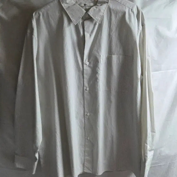 [BUNJANG] Uniqlo C Striped Shirt XL / 유니클로 C 스트라이프 셔츠 XL 105