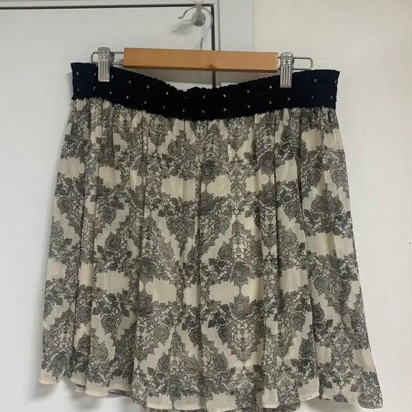[BUNJANG] Vintage Skirt (Elastic Waistband) / 빈티지 치마 (허리밴딩)