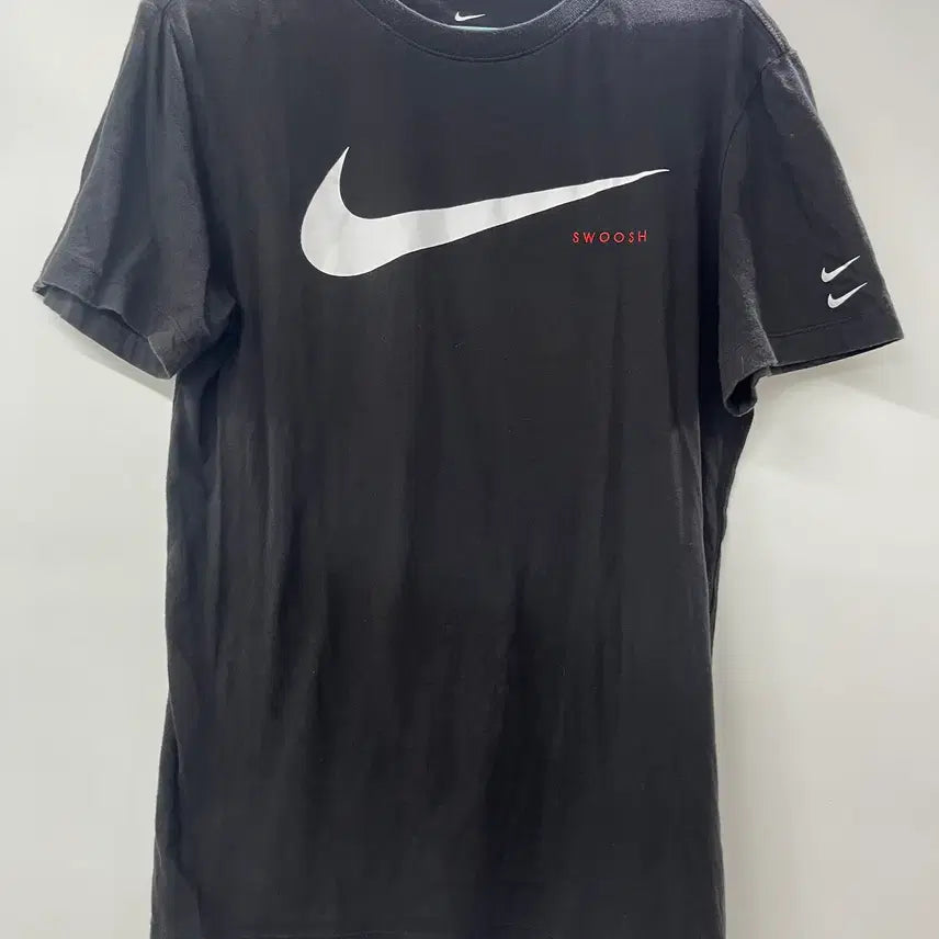 [BUNJANG] Nike Swoosh Double Swoosh Short Sleeve T-Shirt - Size M / 나이키 스우시 반팔 티셔츠 소매 더블스우시 M사이즈